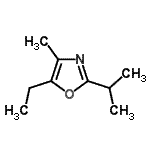 CAS#: 102586-54-9, 5-Ethyl-2-Isopropyl-4-Methyl-1,3-Oxazole