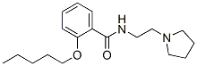 CAS 登录号：10261-51-5， 2-戊氧基-N-(2-吡咯烷-1-基乙基)苯甲酰胺