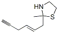 CAS#: 102612-92-0, 2-[(E)-Hex-2-En-5-Ynyl]-2-Methyl-1,3-Thiazolidine