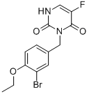CAS 登录号：102613-15-0， 3-[(3-溴-4-乙氧基苯基)甲基]-5-氟-1H-嘧啶-2,4-二酮