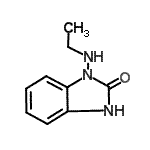 CAS 登录号：102616-88-6， 1-(乙基氨基)-1,3-二氢-2H-苯并咪唑-2-酮