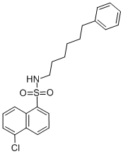 CAS#: 102649-78-5, 5-Chloro-N-(6-Phenylhexyl)Naphthalene-1-Sulfonamide