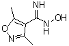 CAS#: 102692-02-4, N-Hydroxy-3,5-Dimethyl-1,2-Oxazole-4-Carboximidamide