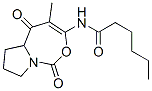 CAS#: 102719-90-4, N-(4-Methyl-1,5-Dioxo-5A,6,7,8-Tetrahydropyrrolo[1,2-c][1,3]Oxazepin-3-Yl)Hexanamide