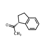 CAS 登录号：10277-73-3， 1-[(1R)-2,3-二氢-1H-茚-1-基]乙酮