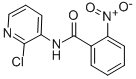 CAS 登录号：1028-86-0， N-(2-氯吡啶-3-基)-2-硝基苯甲酰胺