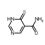 CAS#: 102818-21-3, 4-Thioxo-1,4-Dihydro-5-Pyrimidinecarboxamide