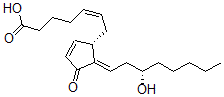 CAS 登录号：102839-03-2， (Z)-7-[(1S,5E)-5-[(3S)-3-羟基辛亚基]-4-氧代-1-环戊-2-烯基]庚-5-烯酸