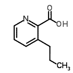 CAS 登录号：102879-48-1， 3-丙基-2-吡啶羧酸