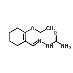 CAS#: 102879-70-9, (2E)-2-[(2-Ethoxy-1-Cyclohexen-1-Yl)Methylene]Hydrazinecarboxamide