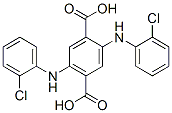CAS 登录号：10291-27-7， 2,5-二(2-氯苯胺基)对苯二甲酸