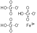 CAS 登录号：10294-52-7， 铁(3+)三[羟基(氧代)二氧化铬]
