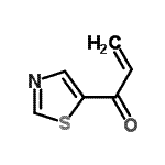 CAS 登录号：102989-71-9， 1-(1,3-噻唑-5-基)-2-丙烯-1-酮