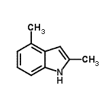 CAS#: 10299-61-3, 2,4-Dimethyl-1H-Indole