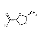 CAS#: 103004-14-4, (2S,5S)-2-Methyl-1,3-Oxathiolane-5-Carboxylic Acid