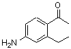 CAS 登录号：103029-25-0， 1-(4-氨基-2-乙基苯基)乙酮