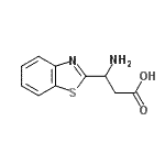 CAS#: 103040-93-3, 3-Amino-3-(1,3-Benzothiazol-2-Yl)Propanoic Acid