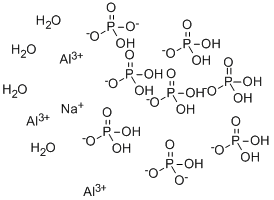 CAS 登录号：10305-76-7， 磷酸铝钠盐(8:3:1)四水合物