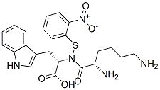 CAS#: 103088-69-3, (2S)-2-[[(2S)-2,6-Diaminohexanoyl]Amino]-3-[2-(2-Nitrophenyl)Sulfanyl-1H-Indol-3-Yl]Propanoic Acid