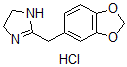 CAS#: 103124-98-7, 4,5-Dihydro-2-((1,3-Benzodioxol-5-Yl)Methyl)-1H-Imidazole Hydrochloride