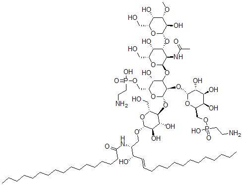 CAS 登录号：103147-89-3， Bis(2-aminoethylphosphono)pentaoside