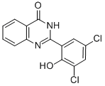 CAS#: 1033-16-5, 2-(3,5-Dichloro-2-Hydroxyphenyl)-4(3H)-Quinazolinone
