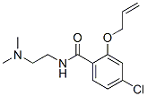 CAS 登录号：10330-67-3， 4-氯-N-(2-二甲基氨基乙基)-2-丙-2-烯氧基苯甲酰胺
