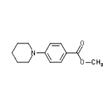 CAS#: 10338-58-6, Methyl 4-(1-Piperidinyl)Benzoate