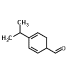 CAS 登录号：103386-76-1， 4-异丙基-2,4-环己二烯-1-甲醛