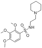 CAS#: 103595-47-7, 2,3,4-Trimethoxy-N-(2-Piperidin-1-Ylethyl)Benzenesulfonamide
