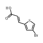 CAS#: 103686-16-4, (2E)-3-(4-Bromo-2-Thienyl)Acrylic Acid