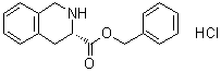 CAS 登录号：103733-30-8， (3S)-1,2,3,4-四氢-3-异喹啉羧酸苄酯盐酸盐(1:1)