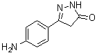 CAS#: 103755-57-3, 5-(4-Aminophenyl)-2,4-Dihydro-3H-Pyrazol-3-One