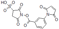 CAS 登录号：103848-62-0， 3-马来酰亚胺基苯甲酰基-N-羟基磺基琥珀酰亚胺酯