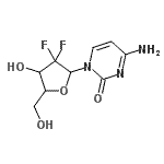 CAS#: 103882-85-5, 4-Amino-1-(2-Deoxy-2,2-Difluoropentofuranosyl)-2(1H)-Pyrimidinone
