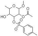 CAS#: 103930-42-3, Methyl 2-O-Acetyl-6-Deoxy-3-O-[(4-Methylphenyl)Sulfonyl]Hexopyranoside