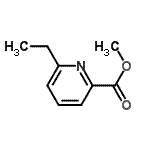 CAS 登录号：103931-19-7， 甲基6-乙基-2-吡啶羧酸酯