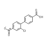 CAS 登录号：103978-33-2， 4-(2-氯-4-硝基-苯基)苯甲酸