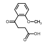 CAS 登录号：103987-16-2， 4-(2-甲氧基苯基)-4-氧代丁酸