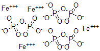 CAS 登录号：10402-25-2， 二磷酸铁盐