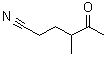 CAS#: 10413-01-1, 4-Methyl-5-Oxohexanenitrile
