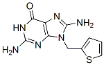 CAS#: 104162-90-5, 2,8-Diamino-9-(Thiophen-2-Ylmethyl)-3H-Purin-6-One
