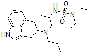 CAS 登录号：104317-90-0， N,N-二乙基-N'-((8alpha)-6-丙基麦角灵-8-基)-氨基磺酰胺