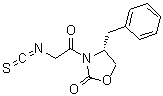 CAS 登录号：104324-18-7， (4R)-4-苄基-3-(异硫氰酸基乙酰基)-1,3-恶唑烷-2-酮