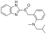 CAS#: 104340-86-5, 2-(1H-Benzimidazol-2-Ylsulfinylmethyl)-N-Methyl-N-(2-Methylpropyl)Aniline