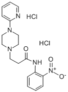 CAS#: 104373-63-9, N-(2-Nitrophenyl)-3-(4-Pyridin-2-Ylpiperazin-1-Yl)Propanamide Dihydrochloride