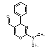 CAS 登录号：104409-69-0， 2-(二甲基氨基)-4-苯基-4H-1,3-恶嗪-5-甲醛