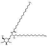 CAS#: 104443-57-4, N-[(2S,3S)-1-(beta-D-Glucopyranosyloxy)-3-Hydroxy-2-Nonadecanyl]Octadecanamide