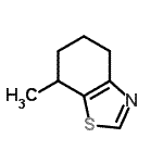 CAS#: 104468-47-5, 7-Methyl-4,5,6,7-Tetrahydro-1,3-Benzothiazole