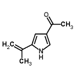 CAS#: 104508-45-4, 1-(5-Isopropenyl-1H-Pyrrol-3-Yl)Ethanone